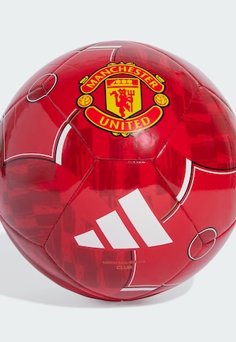 ADIDAS PERFORMANCE Ball 'Manchester United Home Club' in Rot