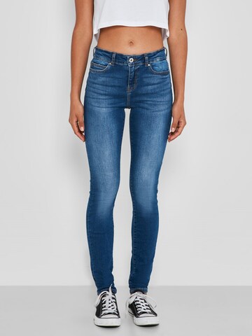 Noisy may Skinny Jeans in Blue: front