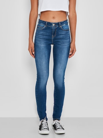 Noisy may Skinny Jeans in Blauw: voorkant