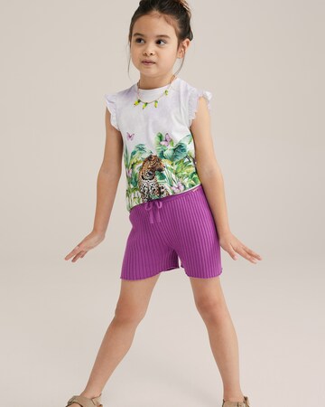 WE Fashion Top | bela barva