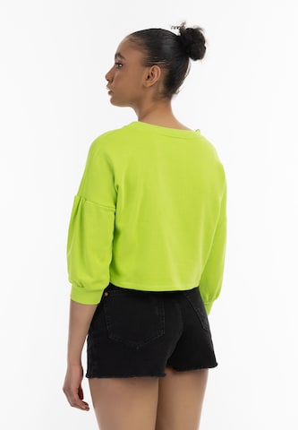 MYMO Μπλούζα φούτερ σε πράσινο