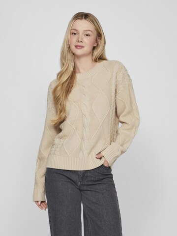 Pull-over 'VILOU' VILA en gris : devant