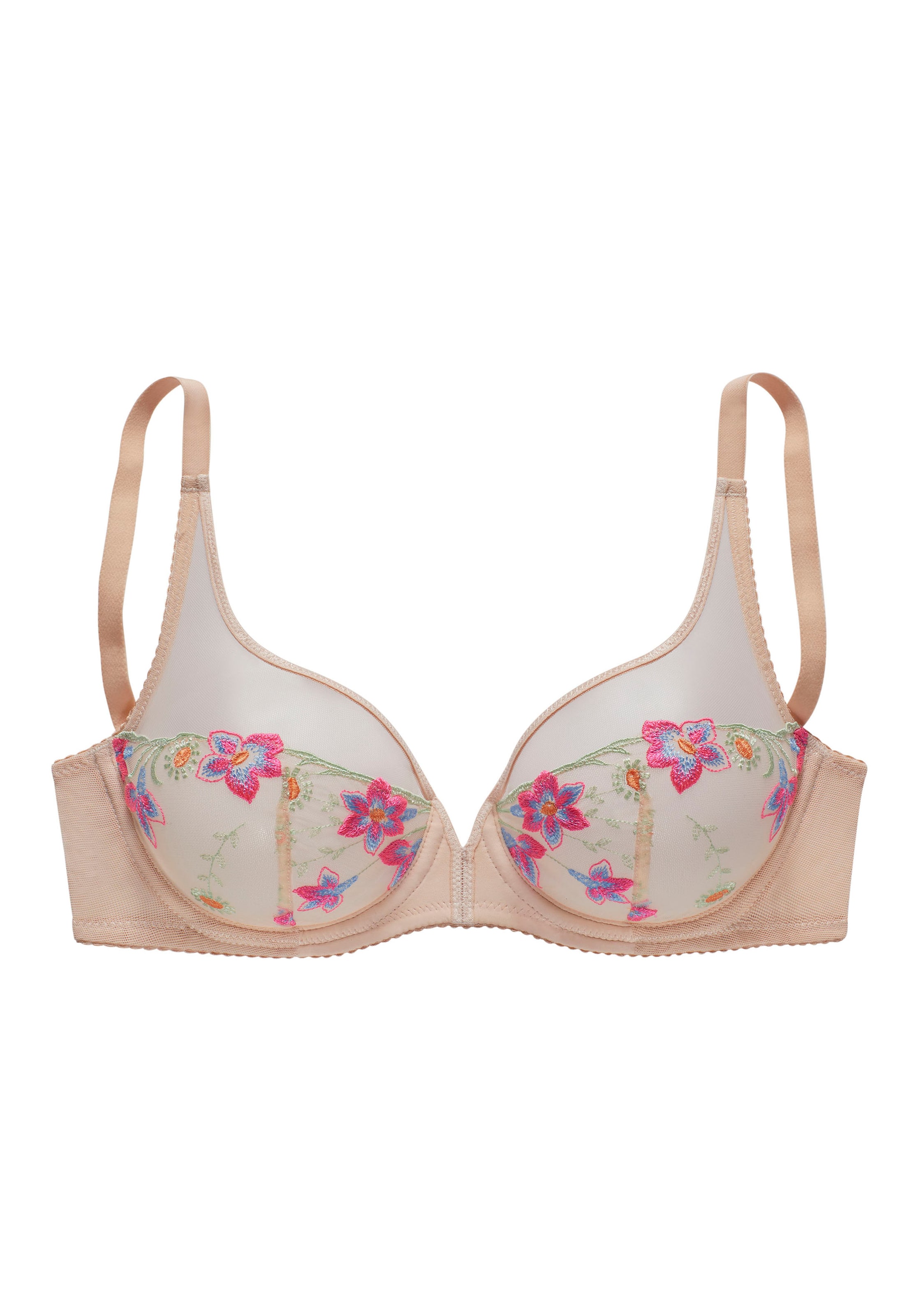 VIVANCE T-shirt Podprsenka – oranžová: přední strana