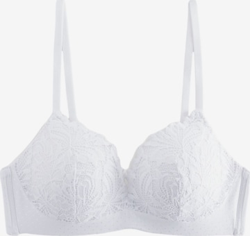 Next T-Shirt Rintaliivi värissä valkoinen: etupuoli