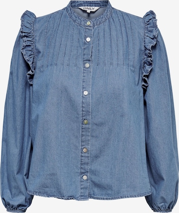 ONLY Blouse 'DIONNE' in Blauw: voorkant