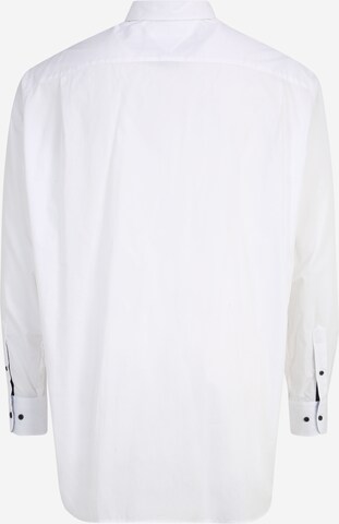 Tommy Hilfiger Big & Tall Slim fit Button Up Shirt in White