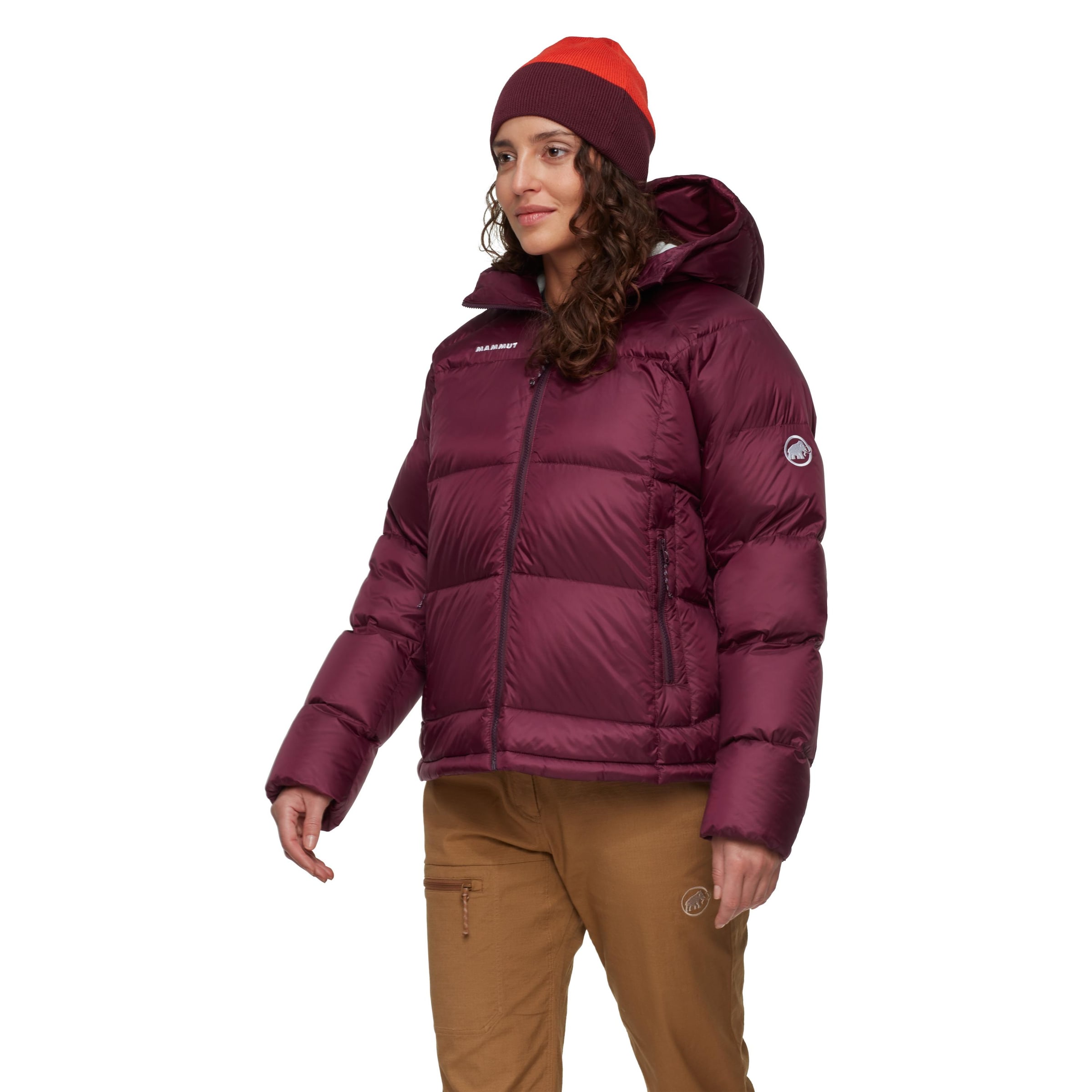 MAMMUT Outdoor Jacket 'Glacier Glow' in Red