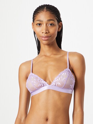 ETAM - Triangular Soutien 'SENTEUR' em roxo: frente