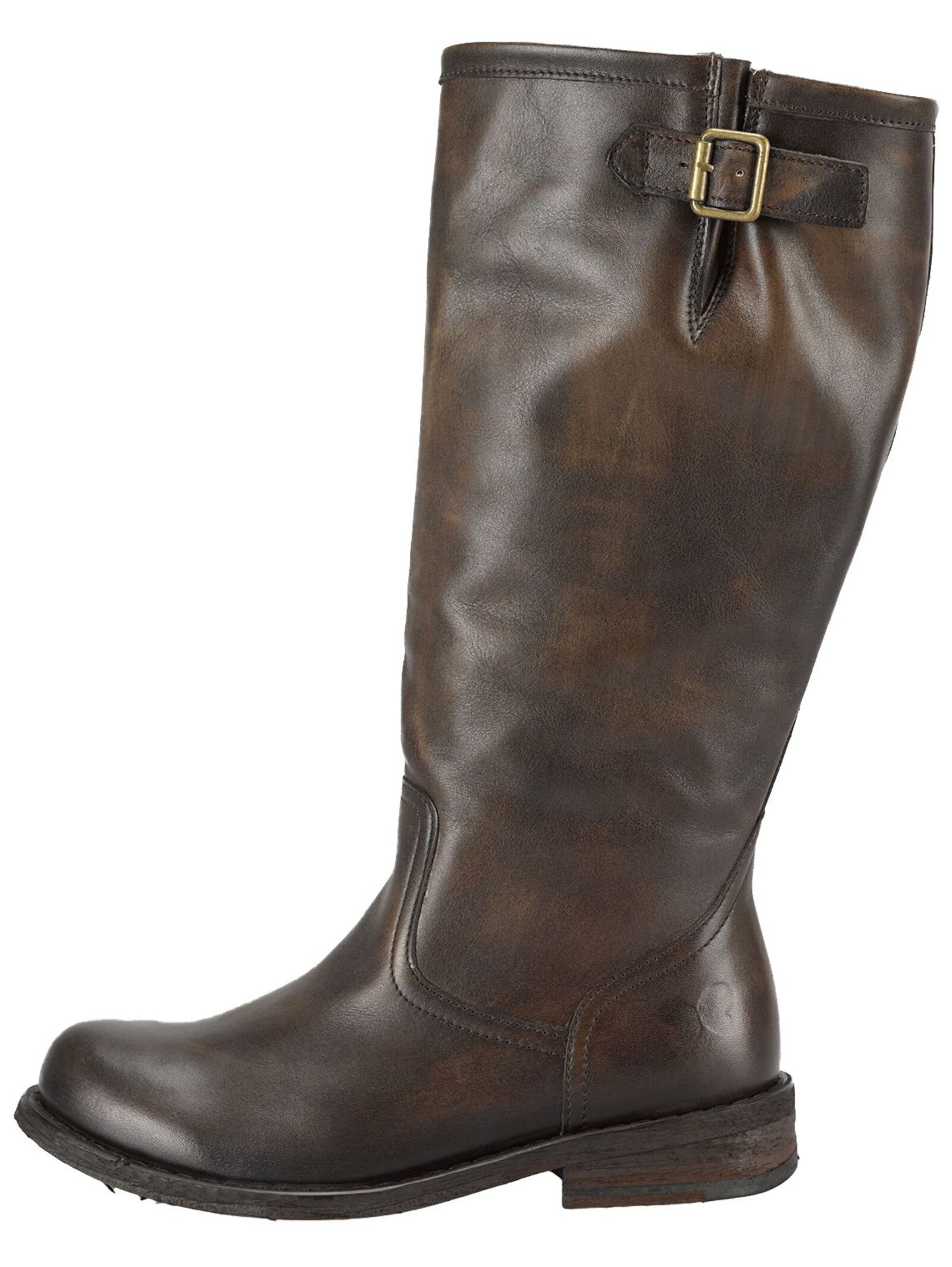 Felmini Wide Fit Laarzen in Bruin