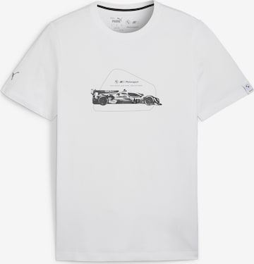 PUMA T-Shirt 'BMW M Motorsport ESS' in Weiß: predná strana