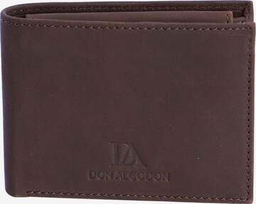 Don Algodon - Cartera 'Cartera para hombre Jose de piel con protección RFID' en marrón: frente