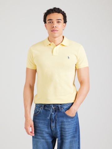 dzeltens Polo Ralph Lauren T-Krekls: no priekšpuses