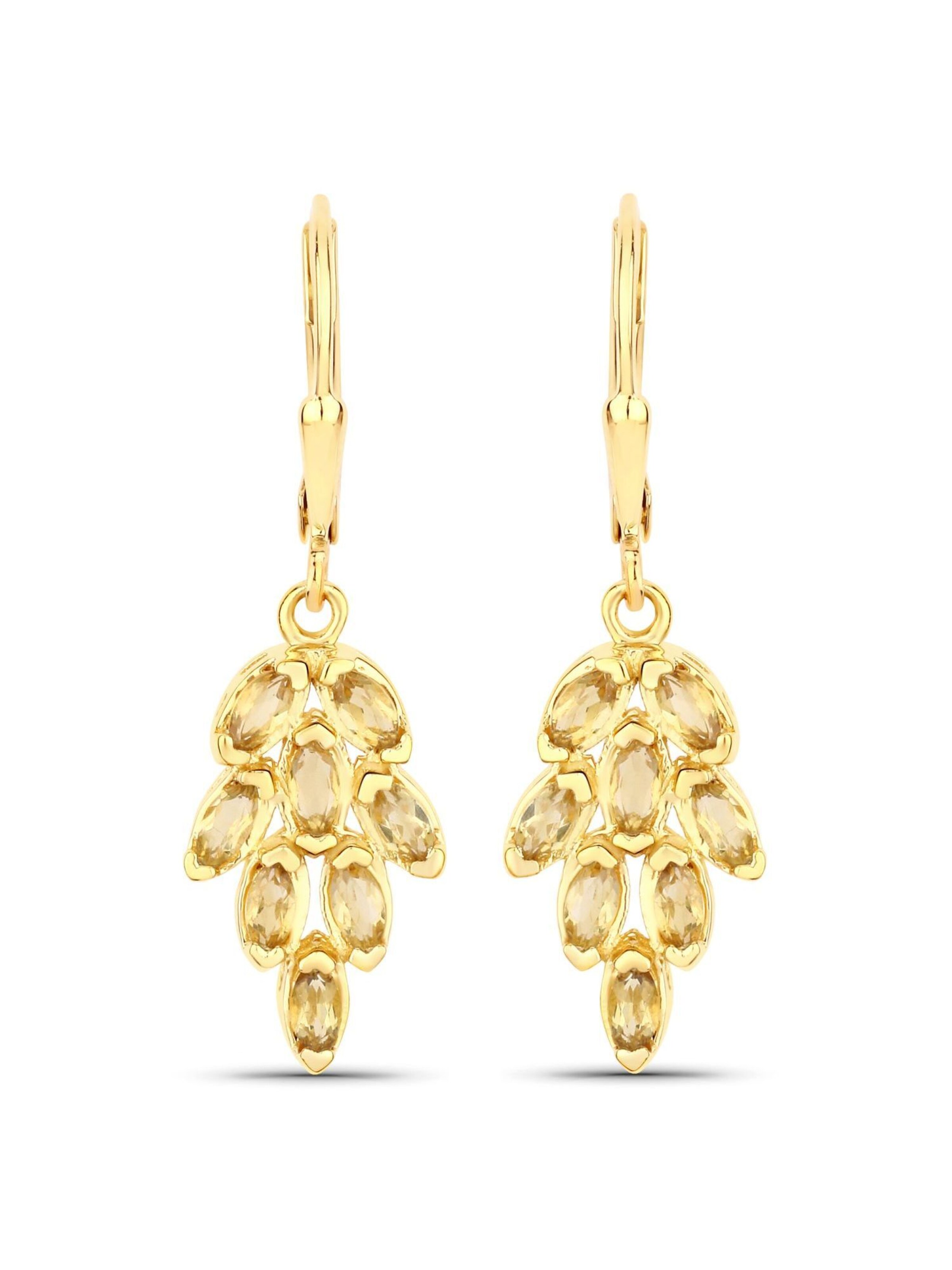 Boucles d'oreilles Rafaela Donata en or : devant