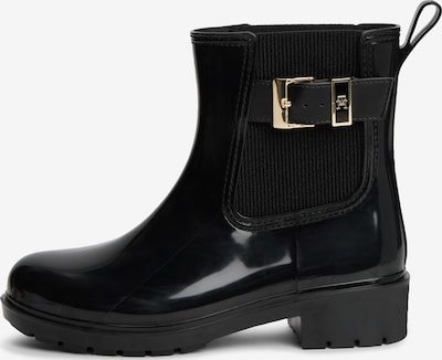 36 dydžio Guminiai batai iš TOMMY HILFIGER, spalva – juoda, Prekių apžvalga