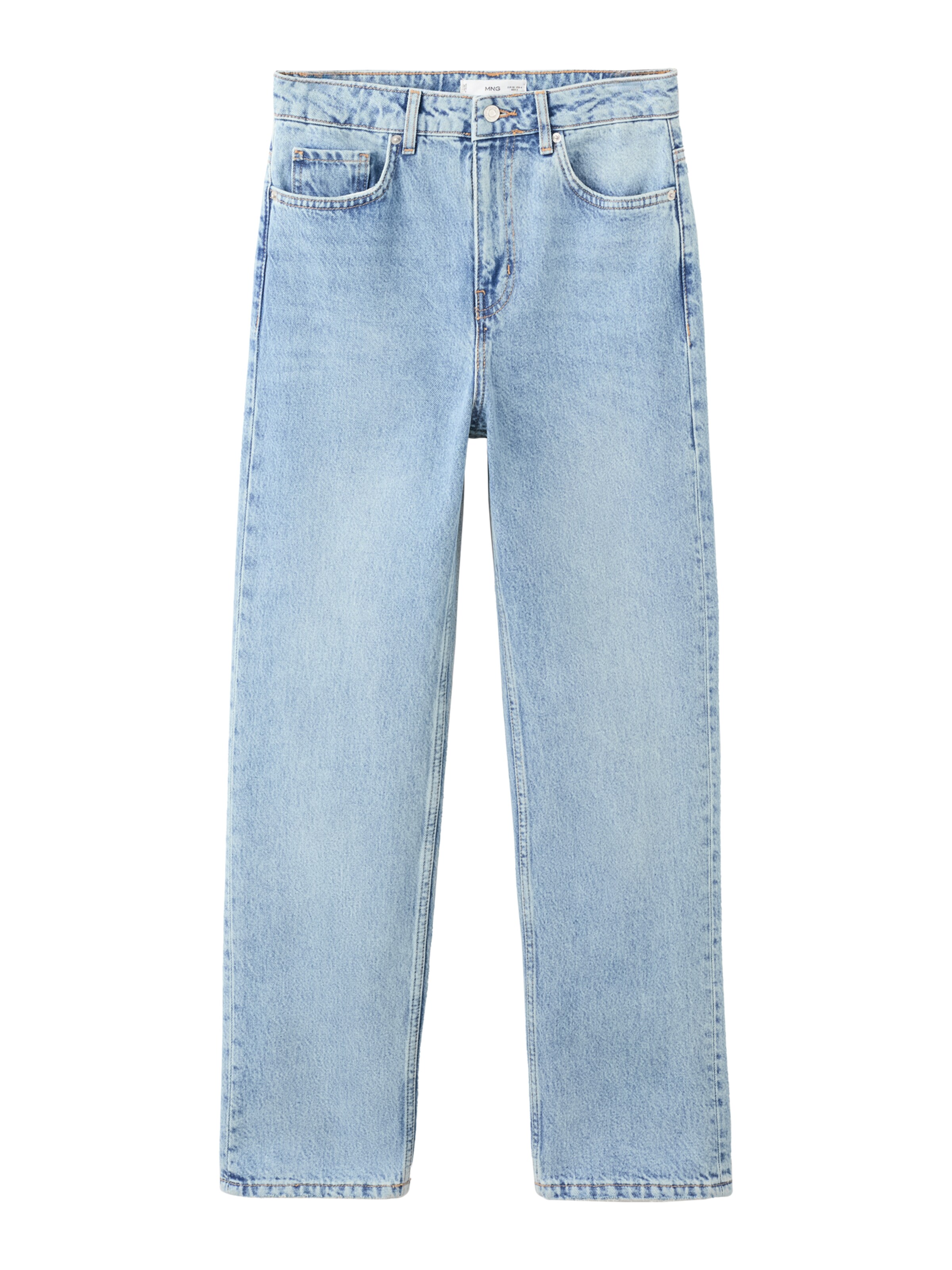 világoskék MANGO Farmer 'BLANCA', Termék nézet