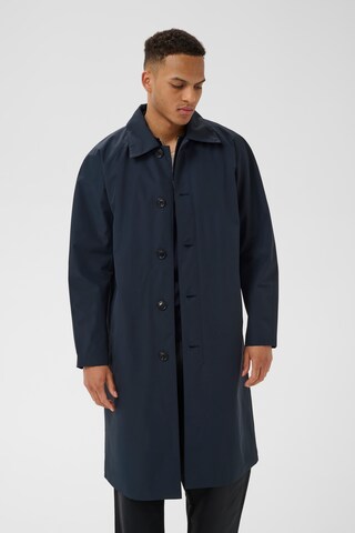 Matinique - Sobretudo meia-estação 'MAelijah' em azul: frente