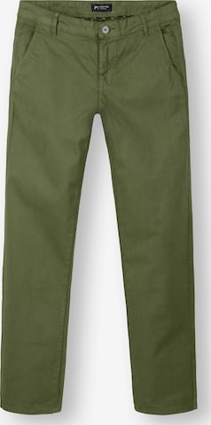 Pantalon chino 'Astron' Peak Time en vert : devant