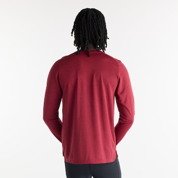 new balance Performance shirt 'Athletics Long Sleeve' in Red
