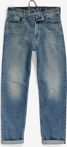 Regular Jean G-Star RAW en bleu : devant