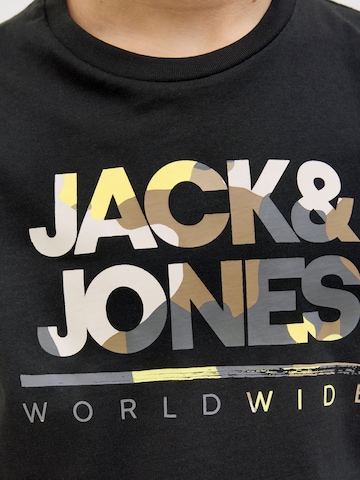 melns Jack & Jones Junior T-Krekls 'JJLuke'