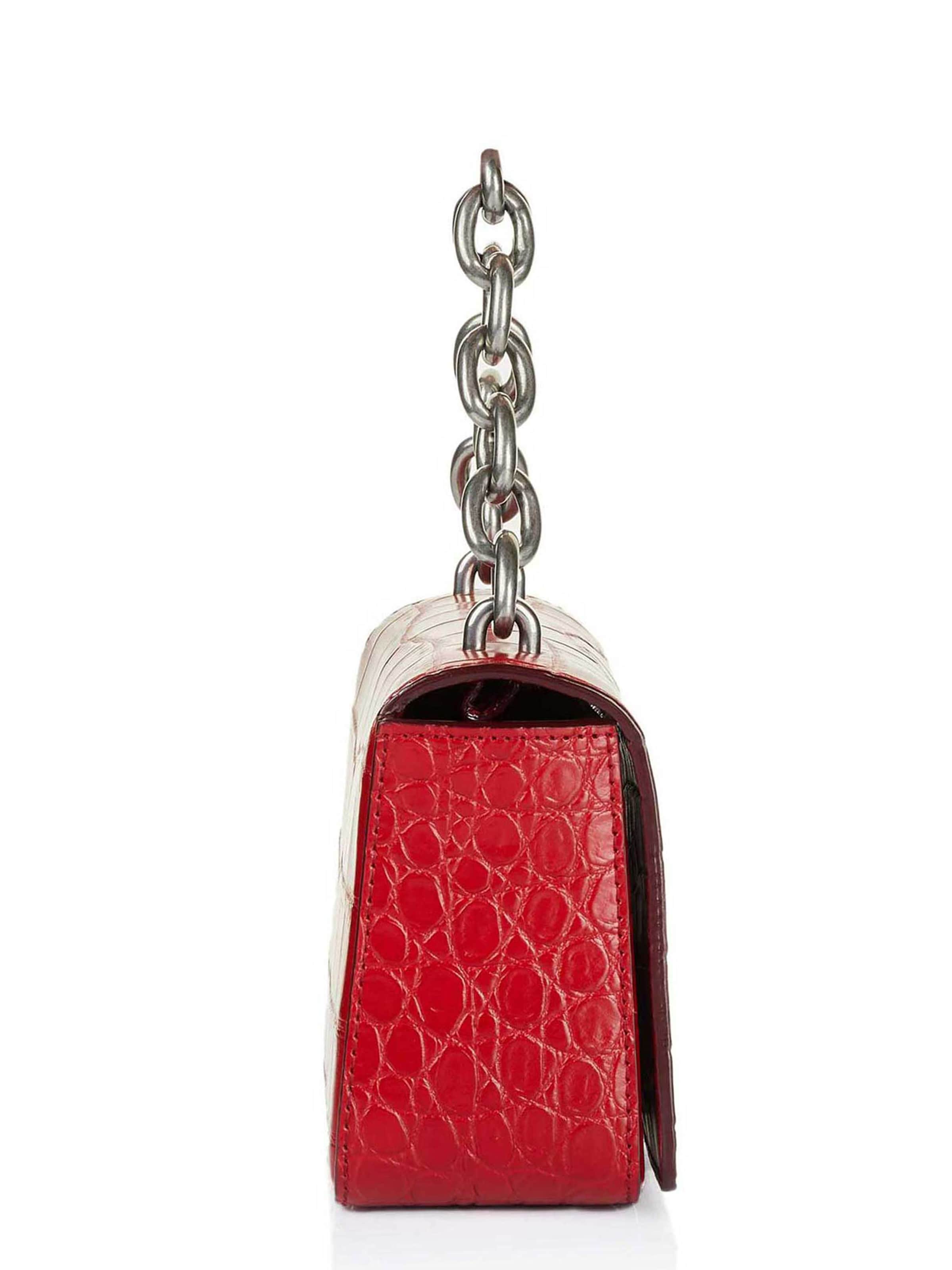 Bally Handbag 'Bally Tasche' in Red