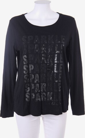 CECIL Longsleeve-Shirt M in Schwarz: predná strana