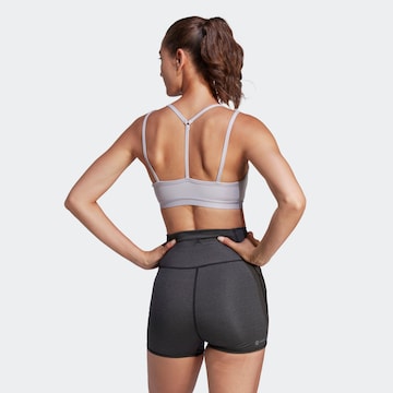 ADIDAS SPORTSWEAR Bustier Sport-BH 'Essentials Light-Support' in Lila