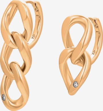 Gaya Earrings in Gold: front