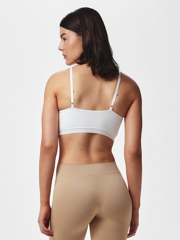 PIECES - Bustier Sujetador 'PCNAMEE' en blanco