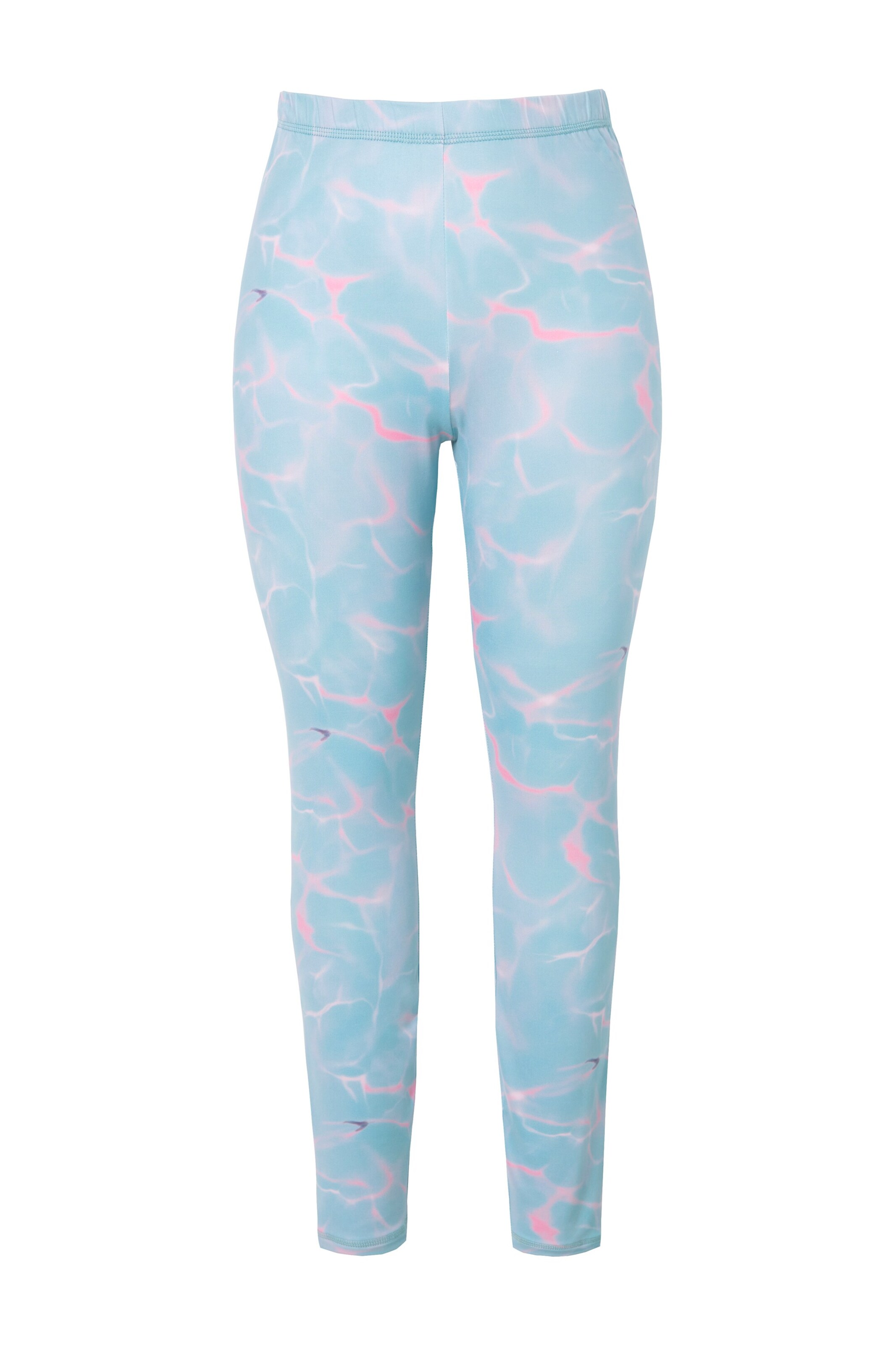 Ulla Popken Slimfit Broek in Blauw: voorkant