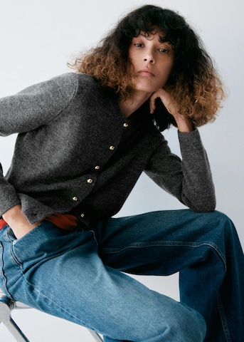 MANGO Cardigan 'ELIOTE' i grå