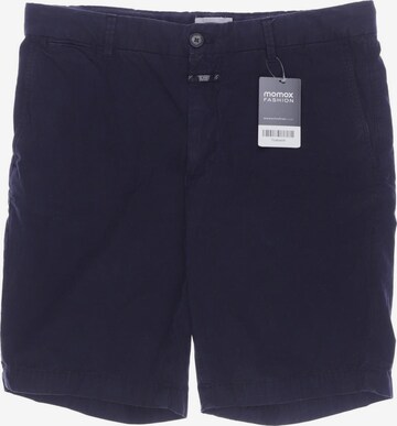 Closed Shorts in 33 in Blue: front