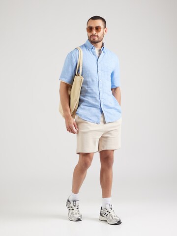 FYNCH-HATTON Regular Fit Hemd in Blau