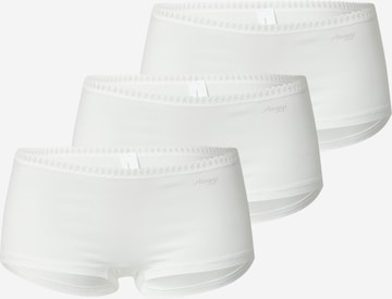 SLOGGI Boyshorts 'Go Crush' in White: front