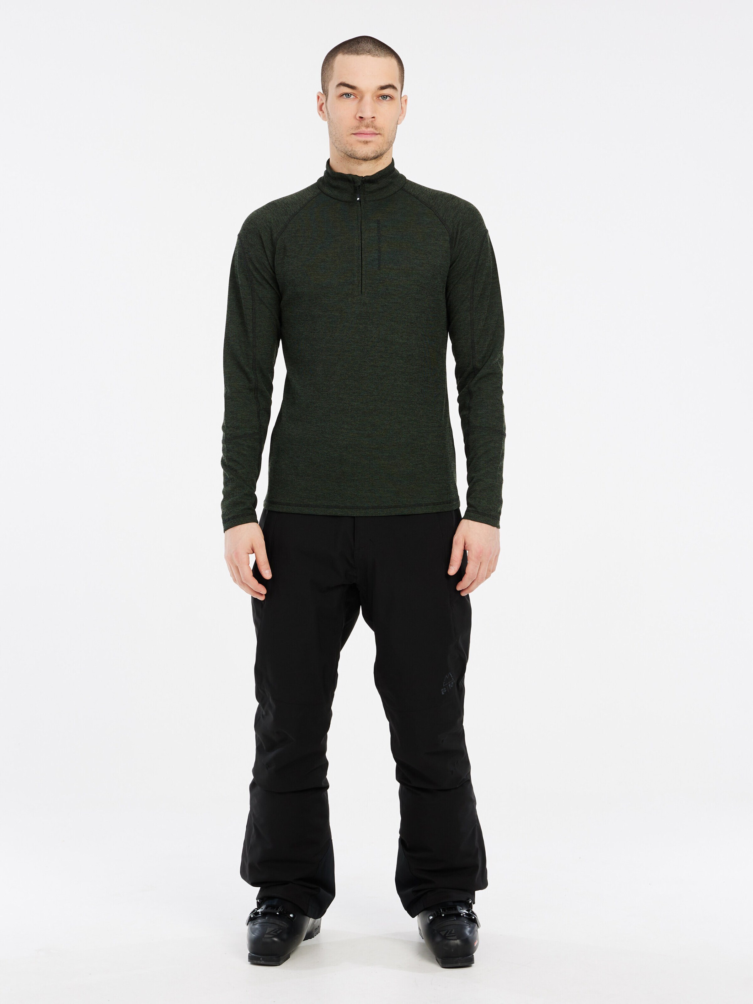 PROTEST Athletic Sweatshirt 'PRTLOUISIANA' in Green