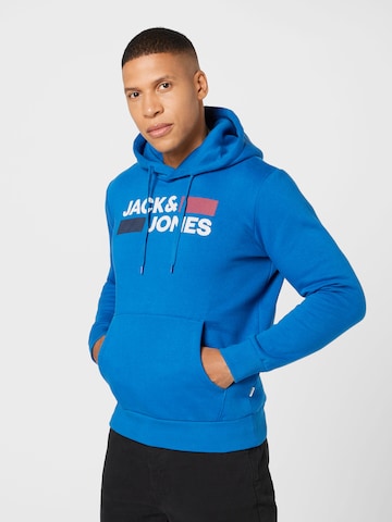 JACK & JONES Bluzka sportowa w kolorze niebieski: przód