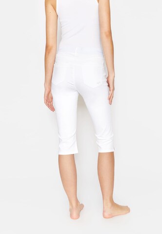 Coupe slim Jean Angels en blanc