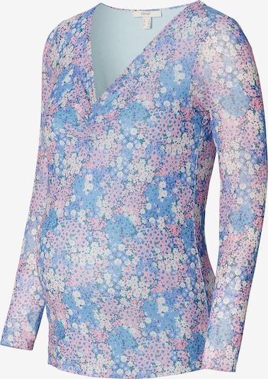 Esprit Maternity Shirt in hellblau / grün / pink / weiß, Produktansicht