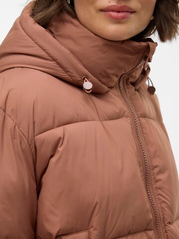 VERO MODA Vinterjakke 'VMIDALINE' i brun