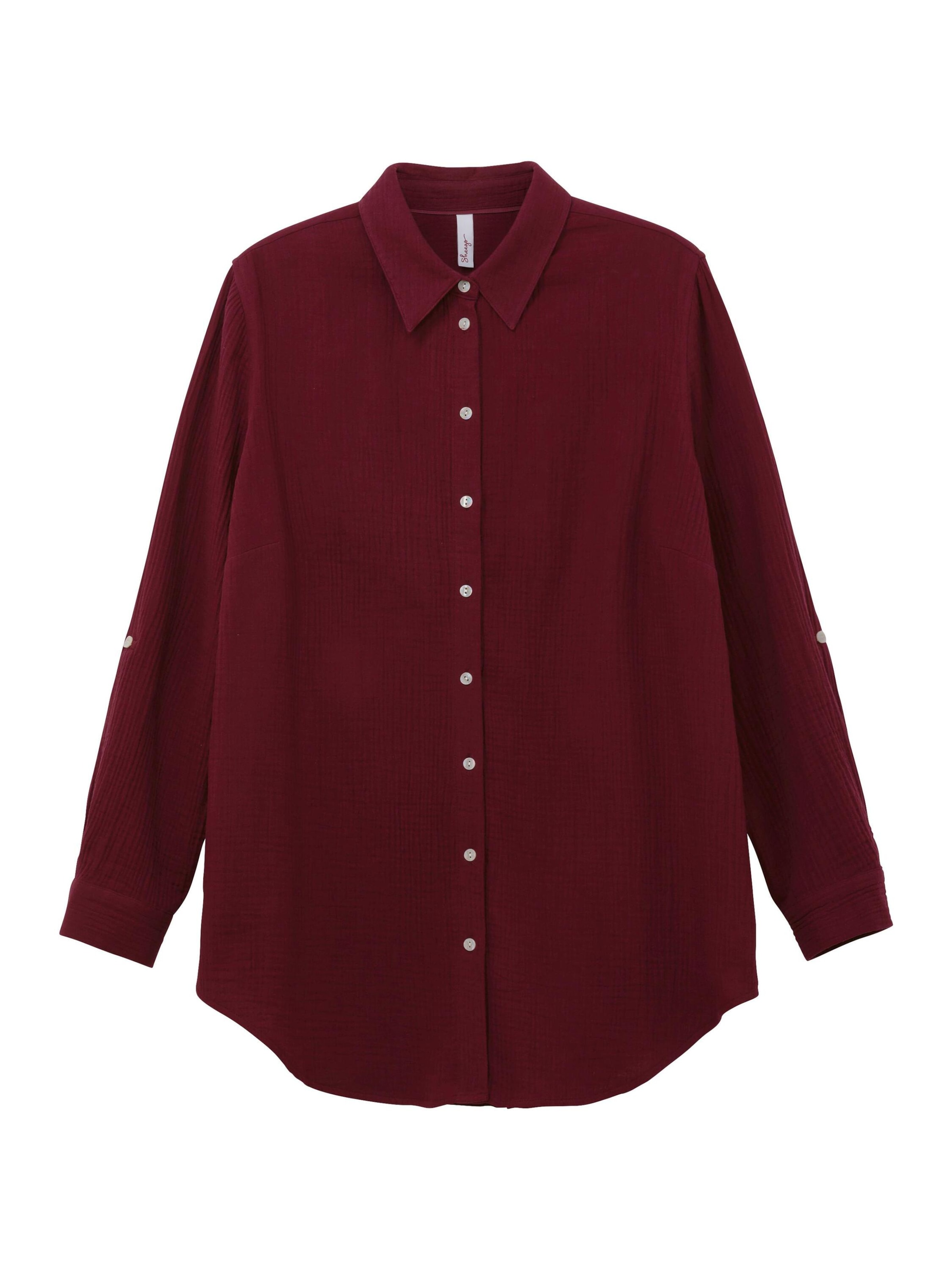 SHEEGO Блуза в червено: отпред