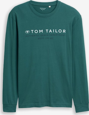 TOM TAILOR Shirt in Grün: Vorderseite