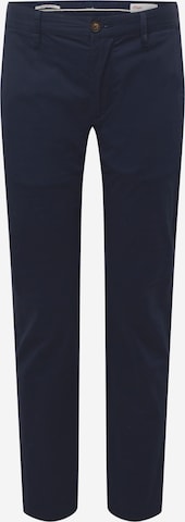 Coupe slim Pantalon chino s.Oliver en bleu : devant