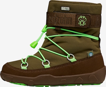 Affenzahn Boots 'Frosch' in Green: front