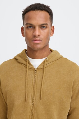 BLEND Zip-Up Hoodie in Yellow