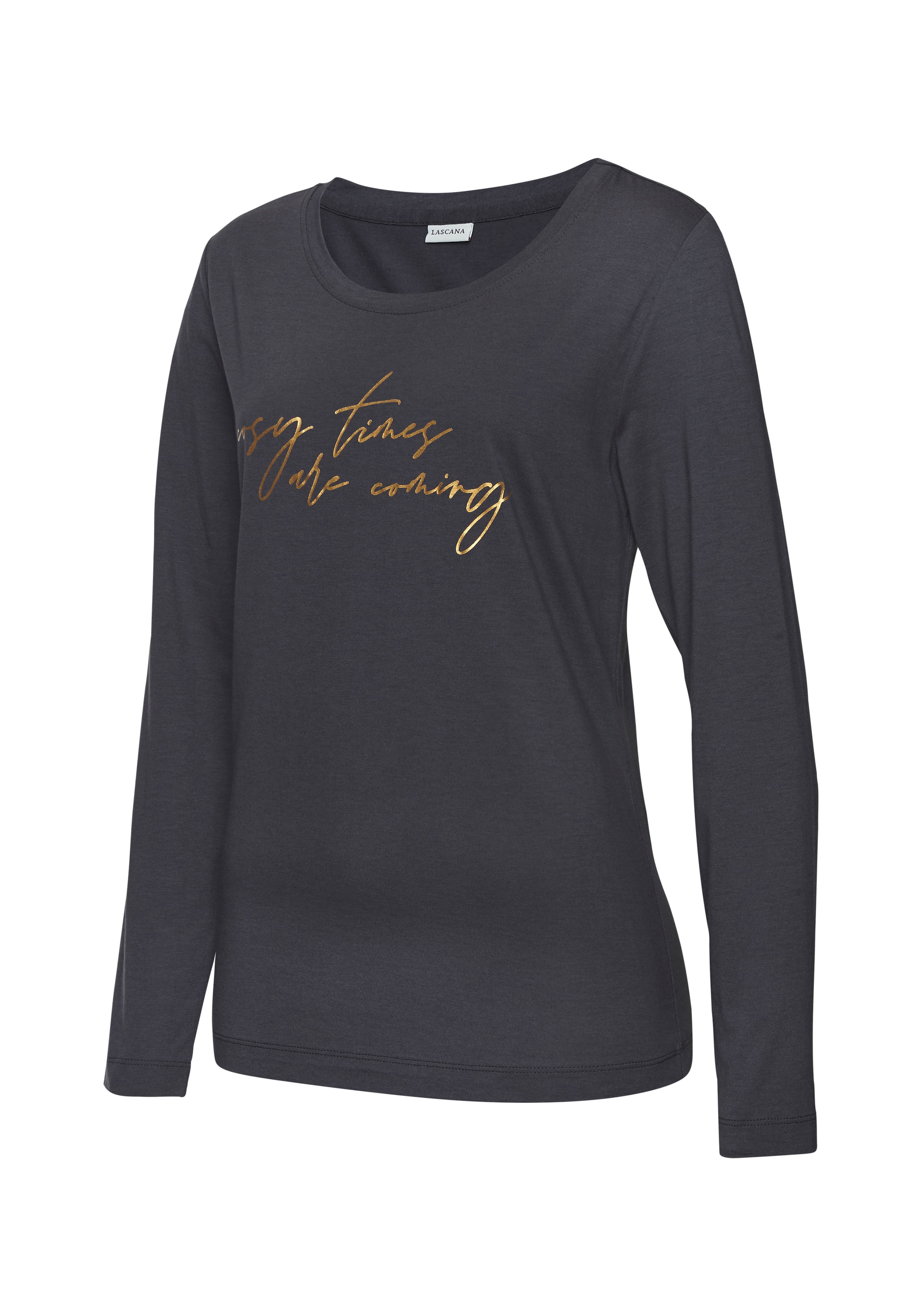 LASCANA Soveskorte i grå