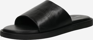 juoda ABOUT YOU Šlepetės 'Lean': priekis