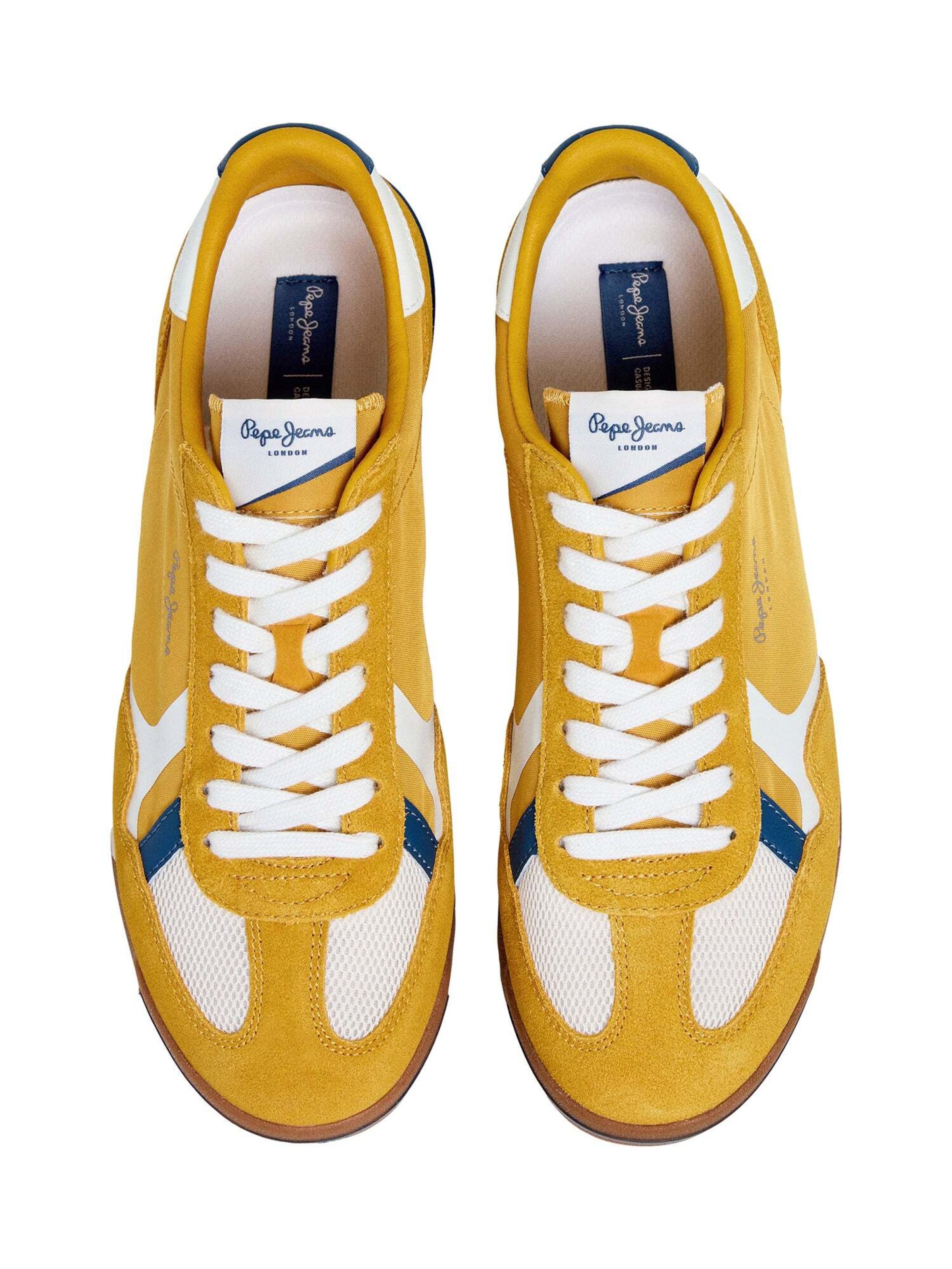 Baskets basses 'Marvin College' Pepe Jeans en jaune