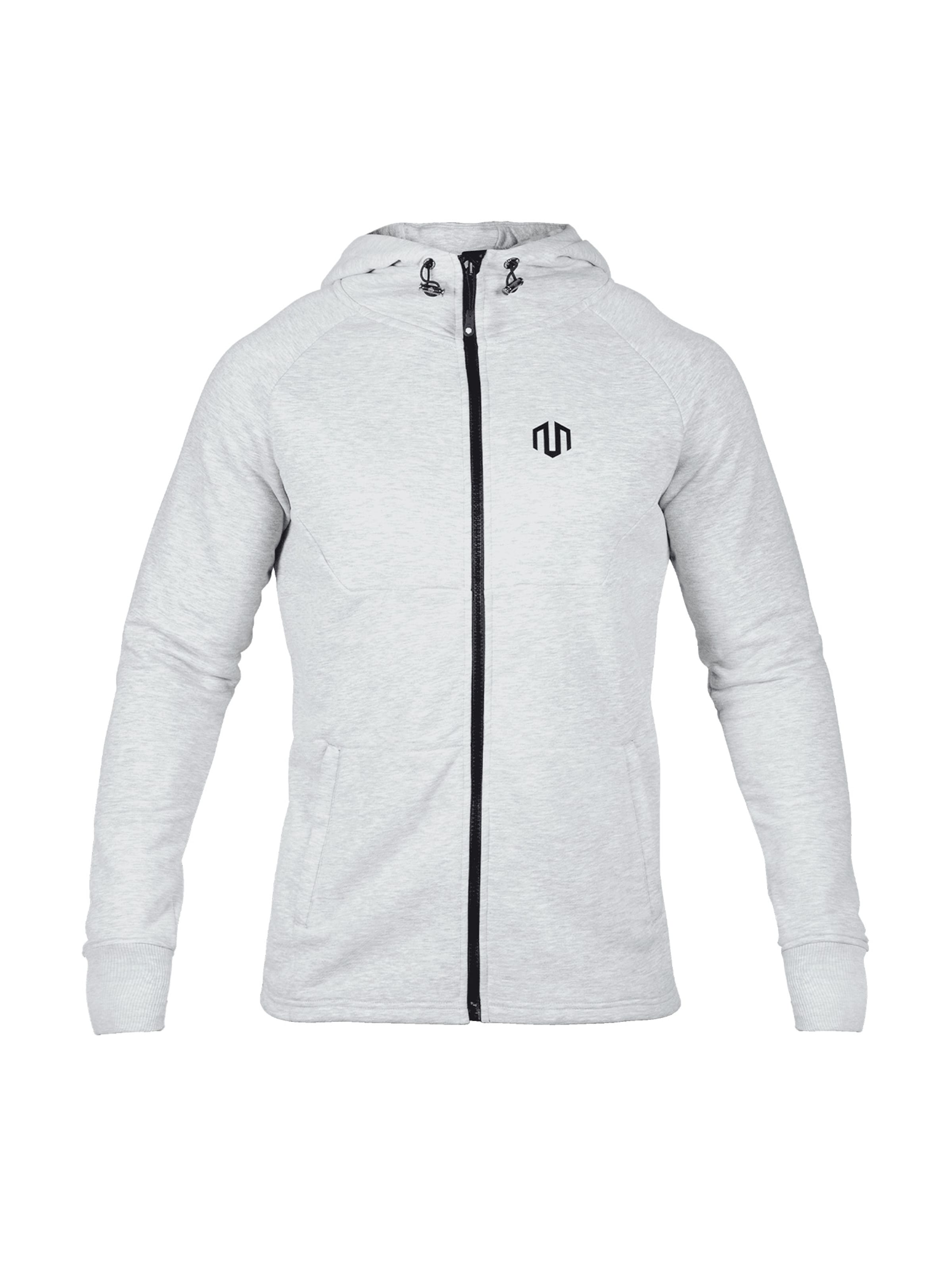 MOROTAI Urheilullinen collegetakki 'Neotech' värissä harmaa: etupuoli