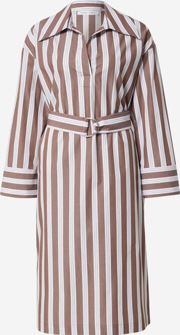 Samsøe Samsøe Shirt Dress 'MALENE' in Brown: front