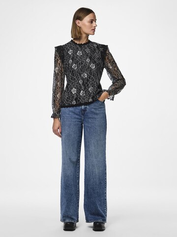 PIECES Bluse 'PCOlline' in Schwarz
